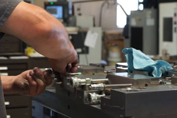 Tooling work · process photograph