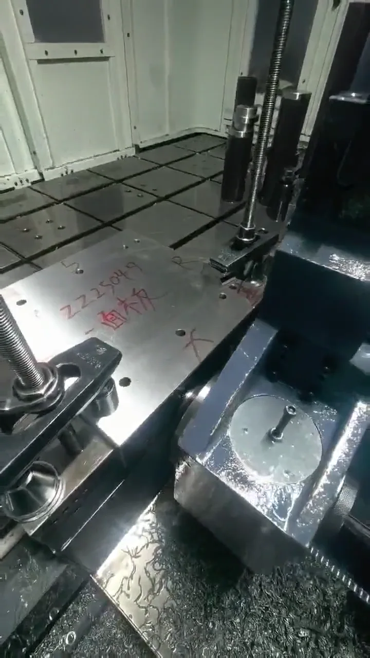 Inside the CNC workstation